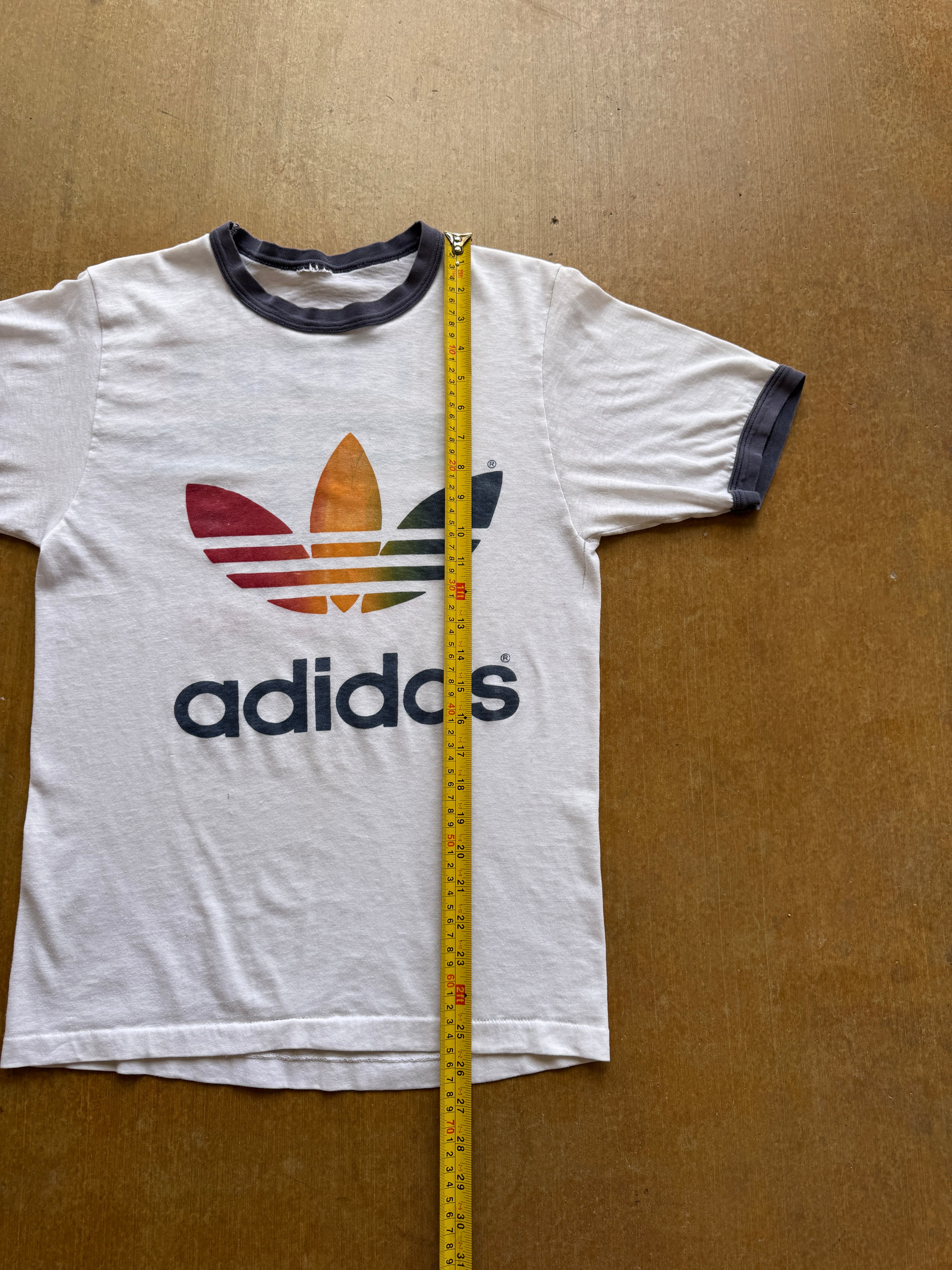 1980s Adidas Running Ringer T-Shirt