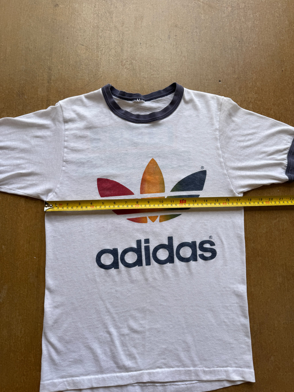 1980s Adidas Running Ringer T-Shirt