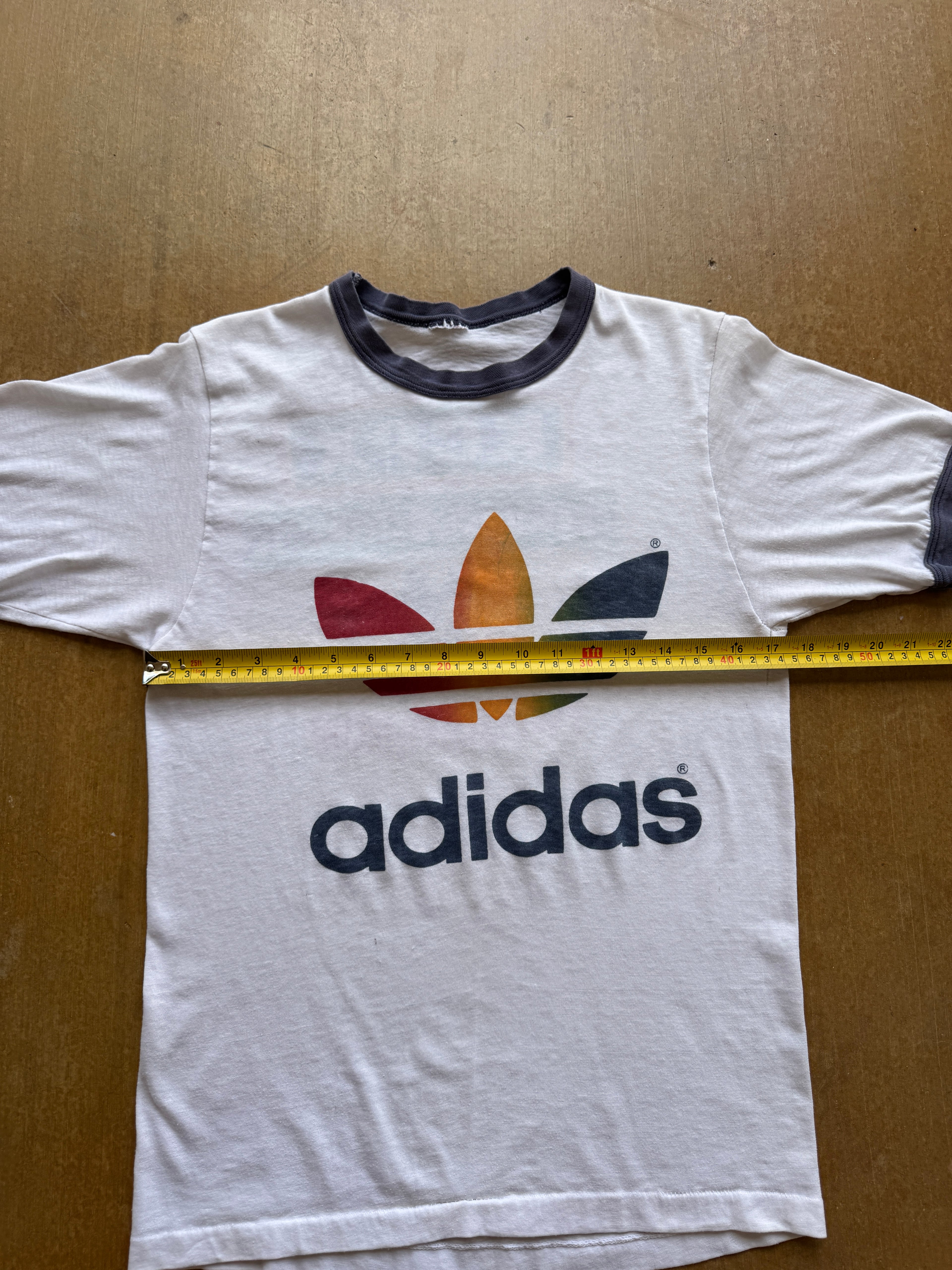 1980s Adidas Running Ringer T-Shirt