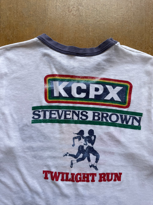 1980s Adidas Running Ringer T-Shirt
